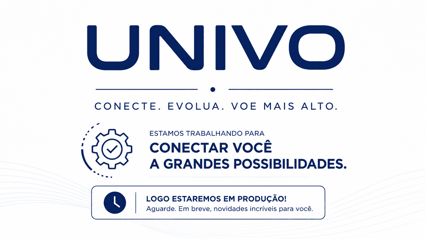 UNIVO — Em Breve